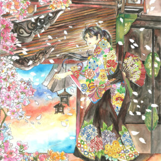 Hikari 「春霞 祈りのかたち 風に舞う」